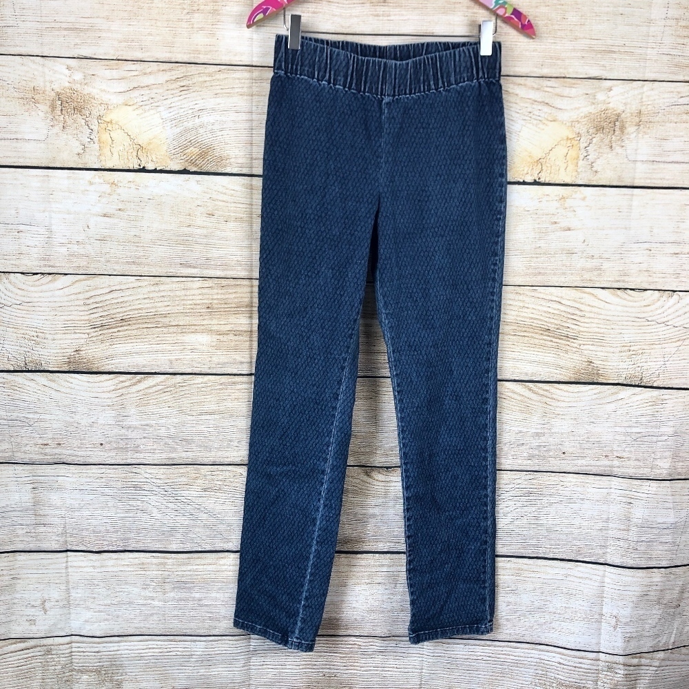 Soft Surroundings snakeskin leggings size S